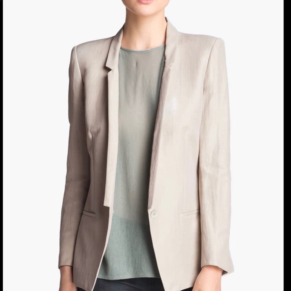 Helmut Lang Light Beige Women's Blazer